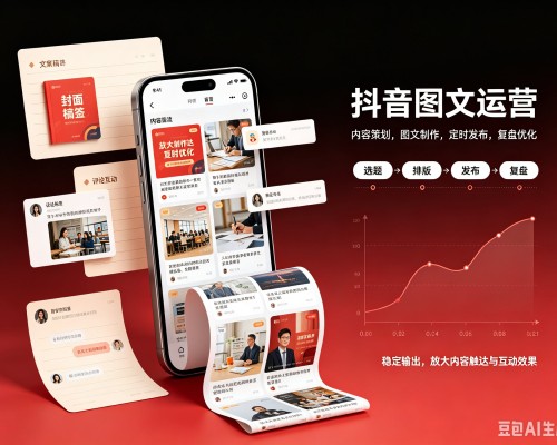 西工抖音图文代运营服务